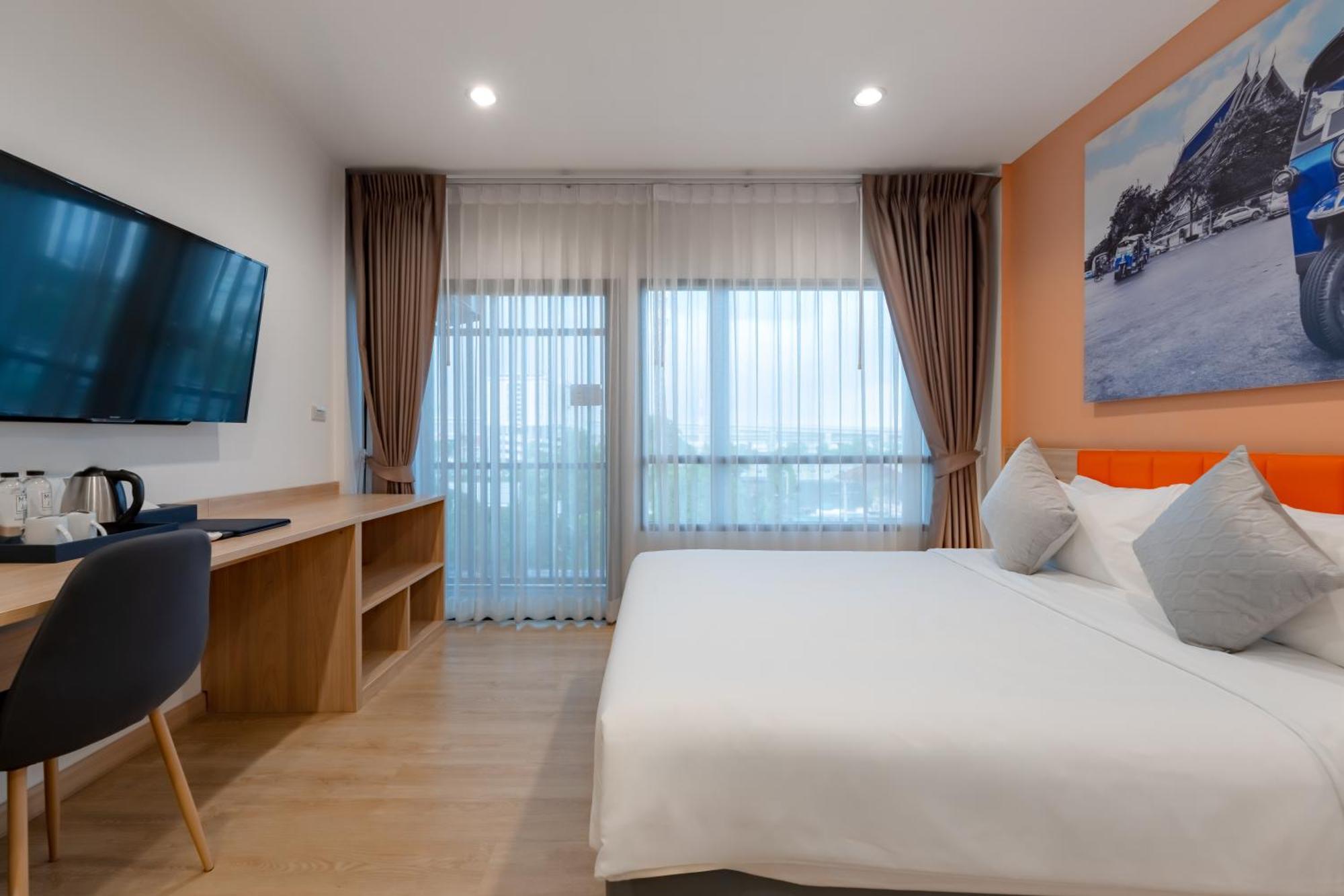 Moji Don Mueang Airport Hotel - Bangkok Exterior foto