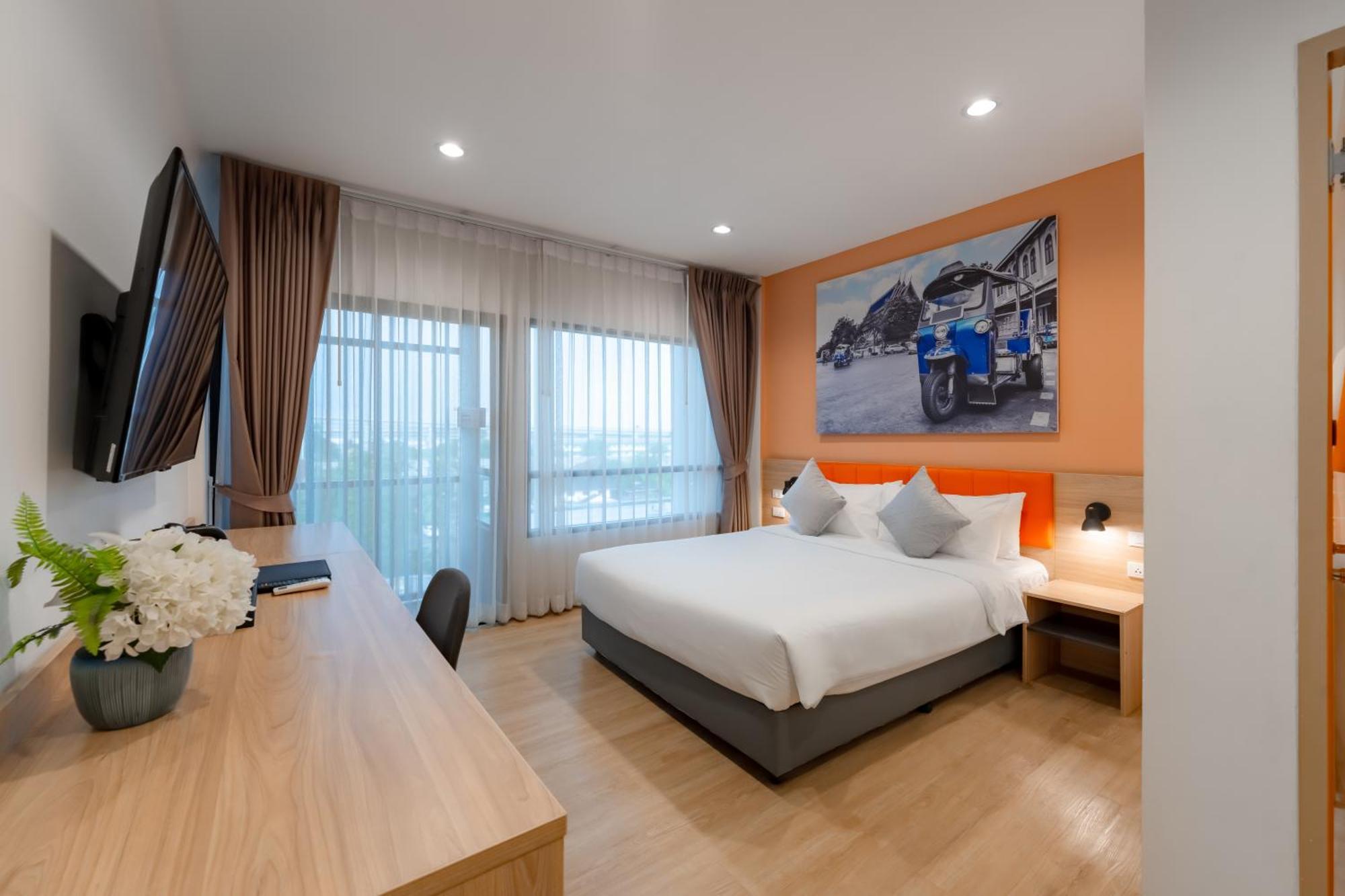 Moji Don Mueang Airport Hotel - Bangkok Exterior foto