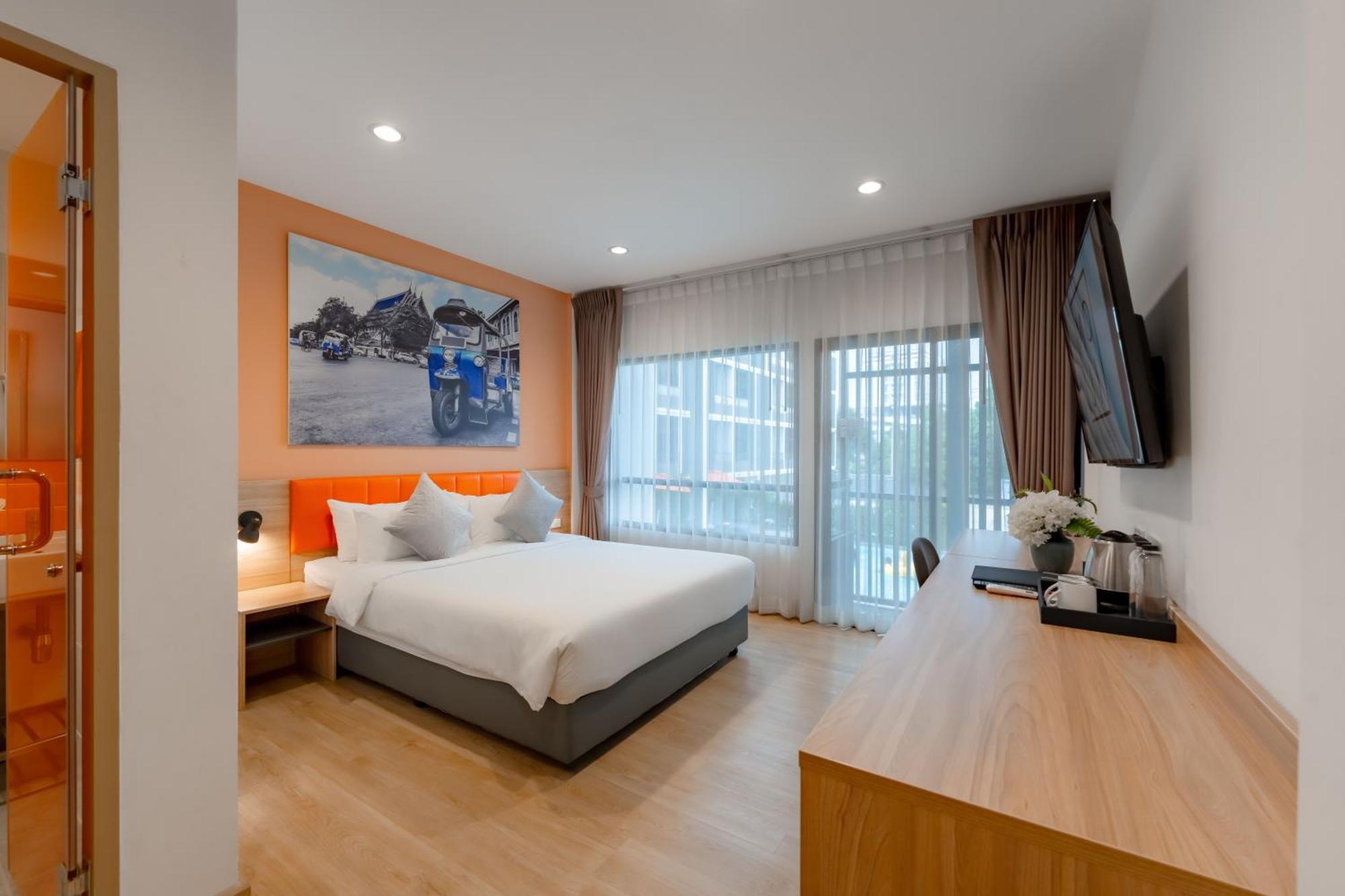 Moji Don Mueang Airport Hotel - Bangkok Exterior foto